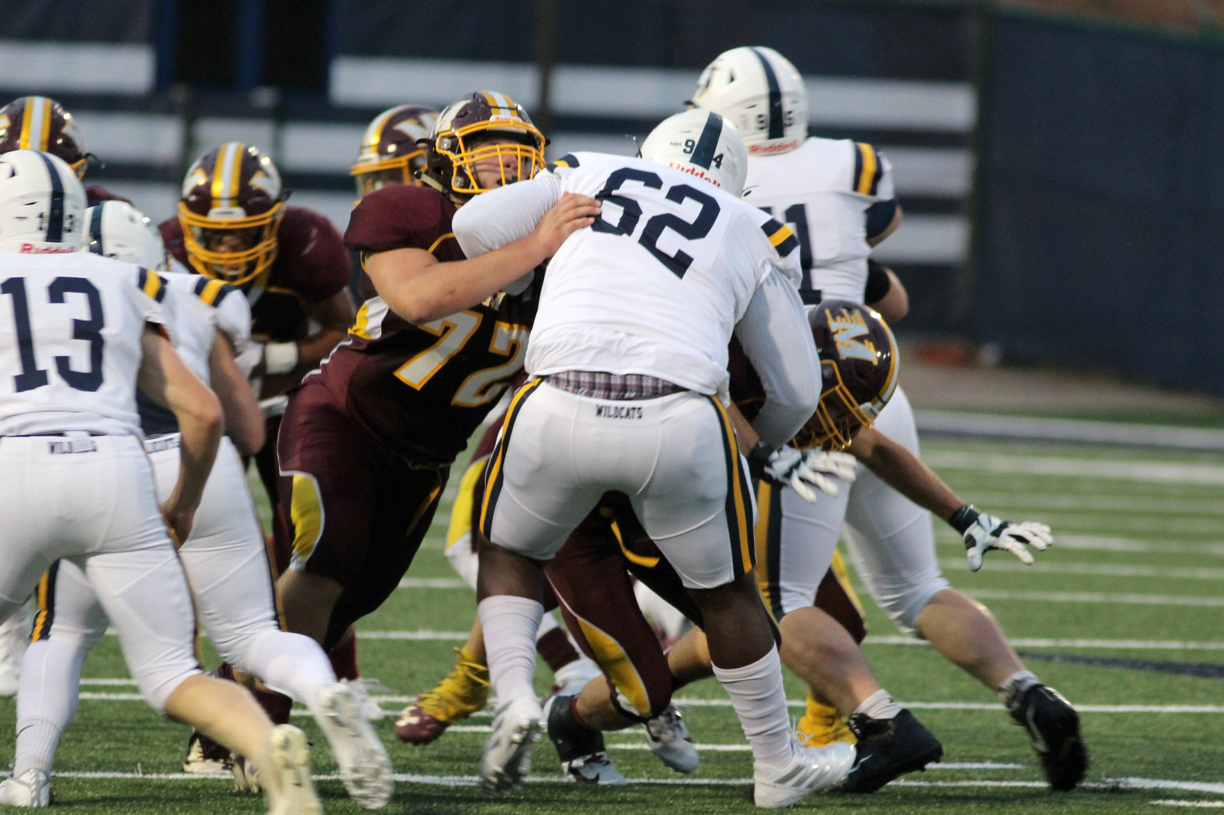 River Falls at Menomonie football 9-13-19